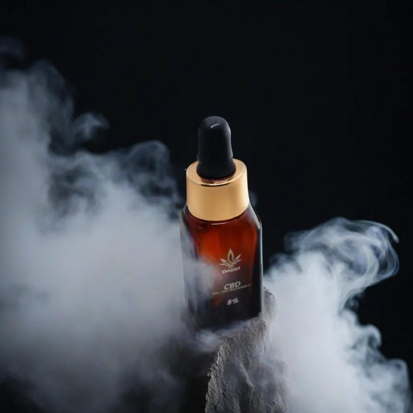 Plnospektrální 8% CBD olej