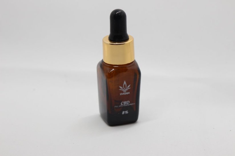 Plnospektrální 8% CBD olej